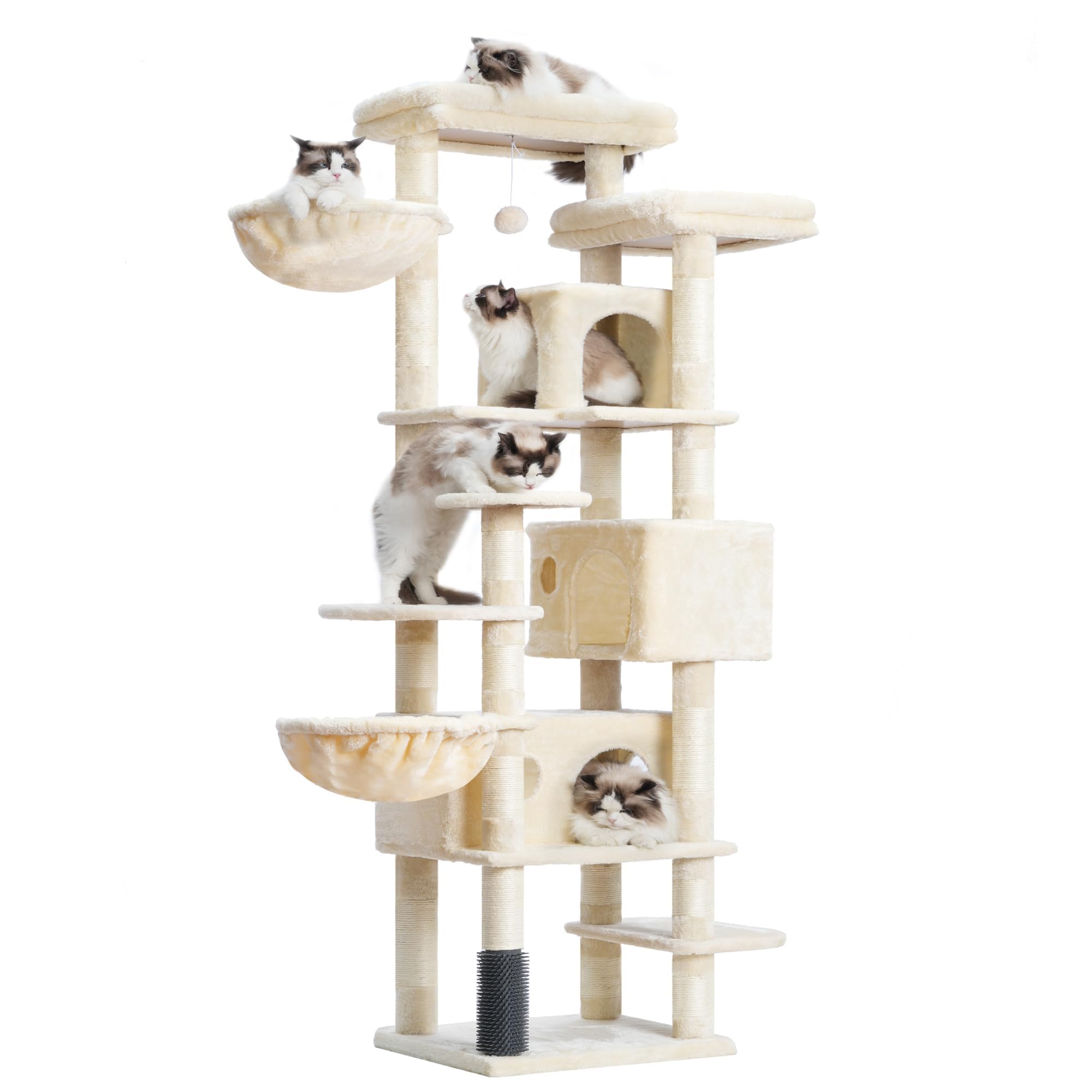 Amazon.com : Hey-brother Cat Tree, 74 inches Multi-Level XL Large